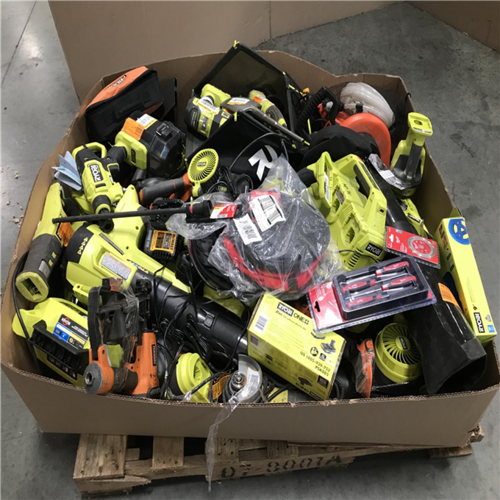 CALIFORNIA AS-IS TOOL PALLET