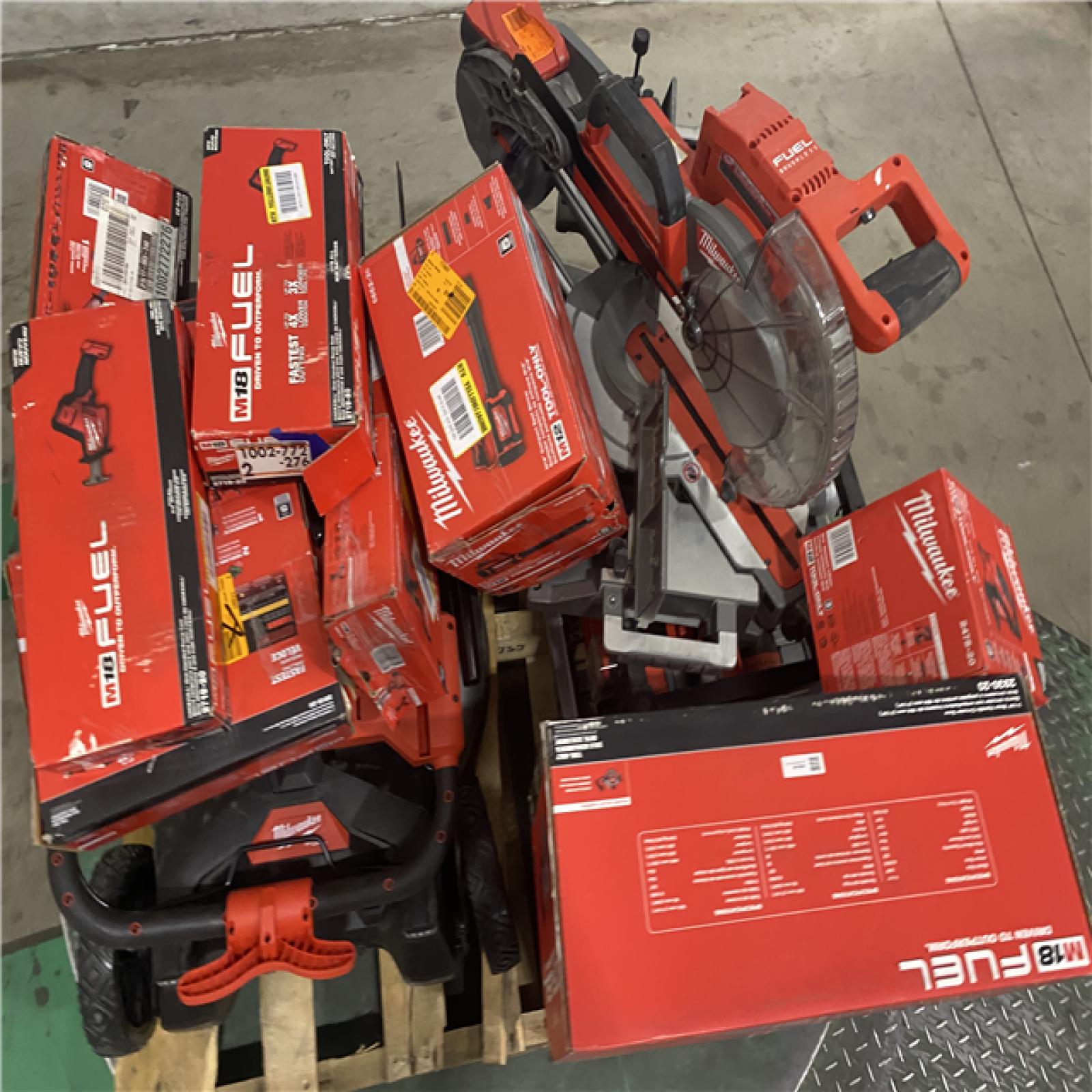 Dallas Location - As-Is MILWAUKEE Tool Pallet