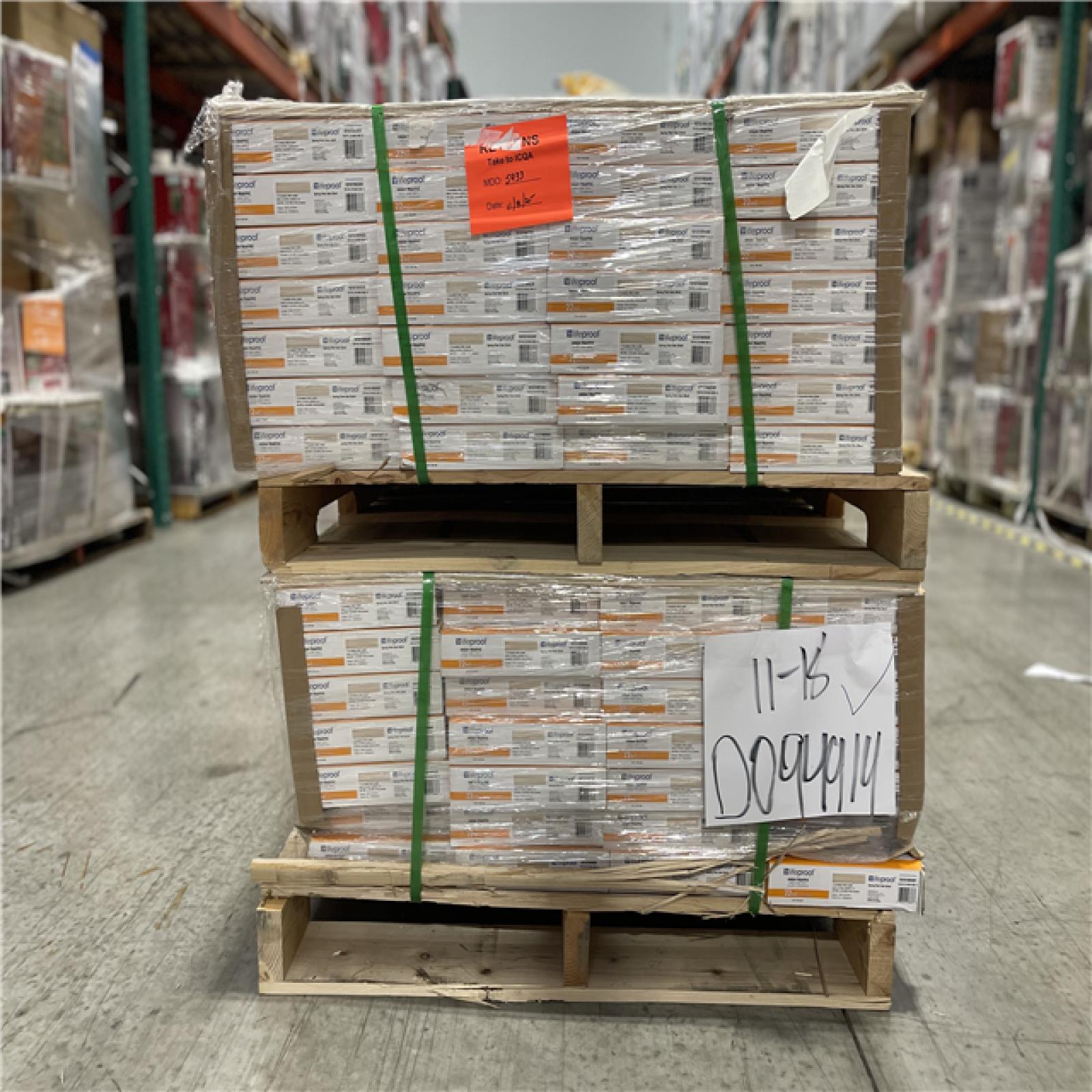 DALLAS LOCATION - Lifeproof Spring Park Oak 22 MIL x 8.7 in. W x 48 in. L Click Lock Waterproof Luxury Vinyl Plank Flooring (20.1 sq. ft./case) - 56 CASES