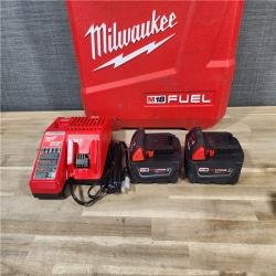 HOUSTON LOCATION - AS-IS Milwaukee M18 FUEL 1/2 in. Cordless Brushless High Torque Impact Wrench Kit (Battery & Charger)