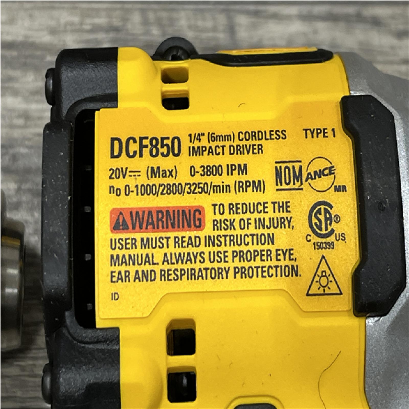 AS-IS DEWALT ATOMIC 20V MAX Lithium-Ion Cordless 2-Tool Combo Kit