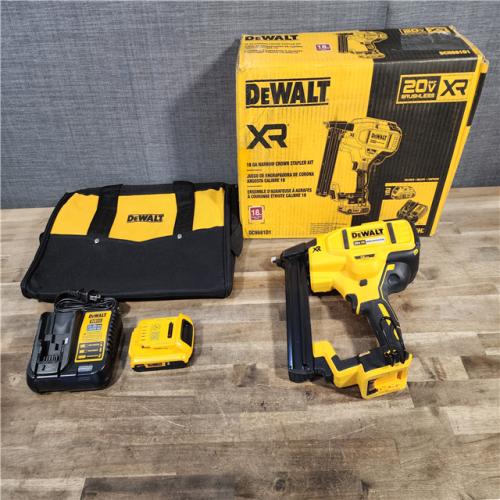 HOUSTON LOCATION - AS-IS DEWALT DCN681D1 20V 18Ga Stapler Kit