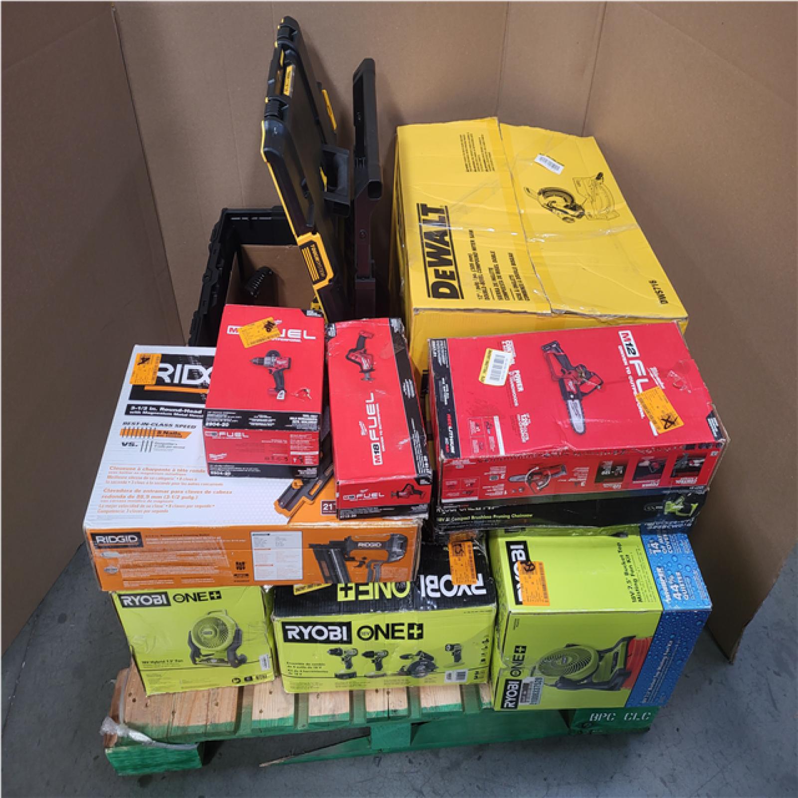CALIFORNIA AS-IS TOOL PALLET