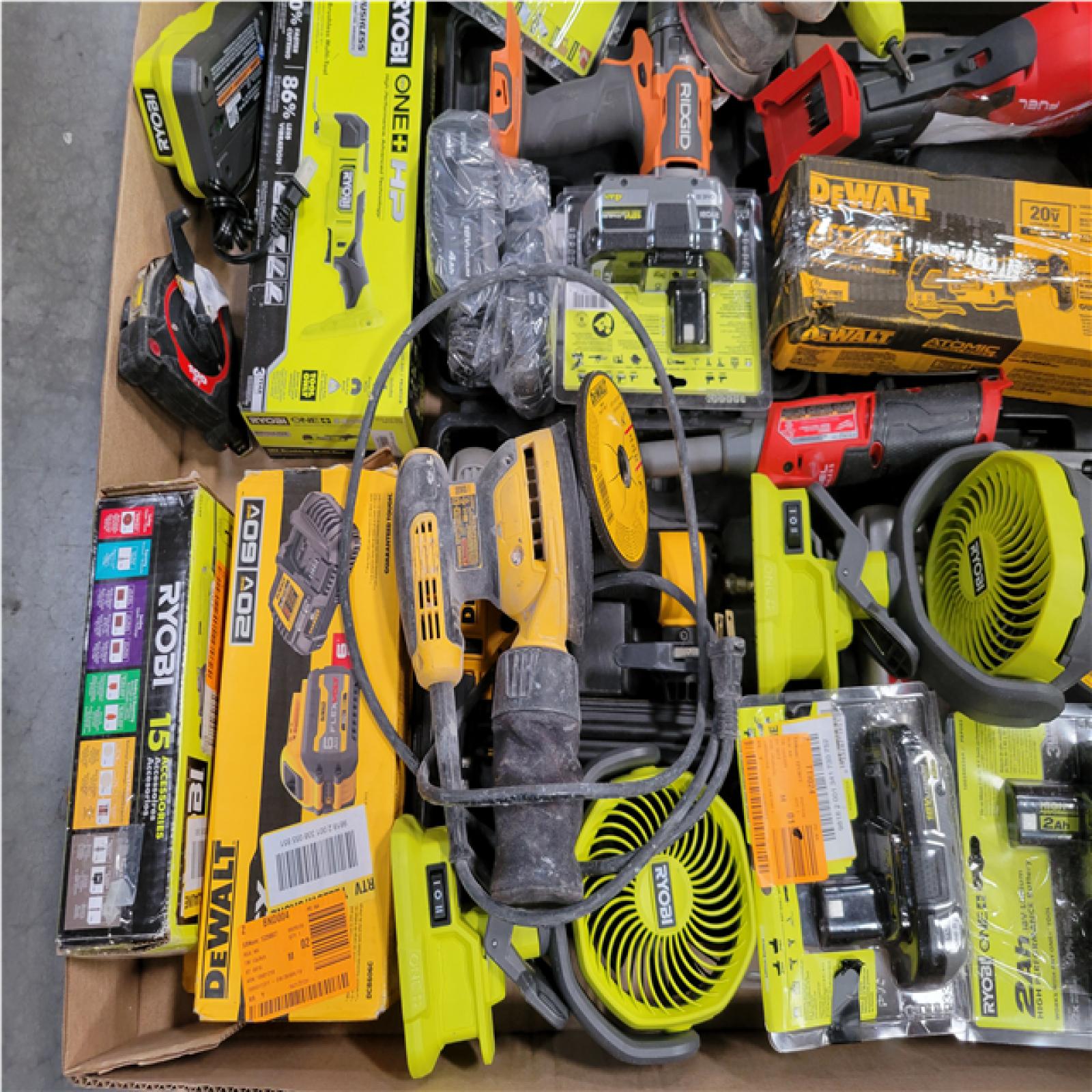CALIFORNIA AS-IS TOOL PALLET