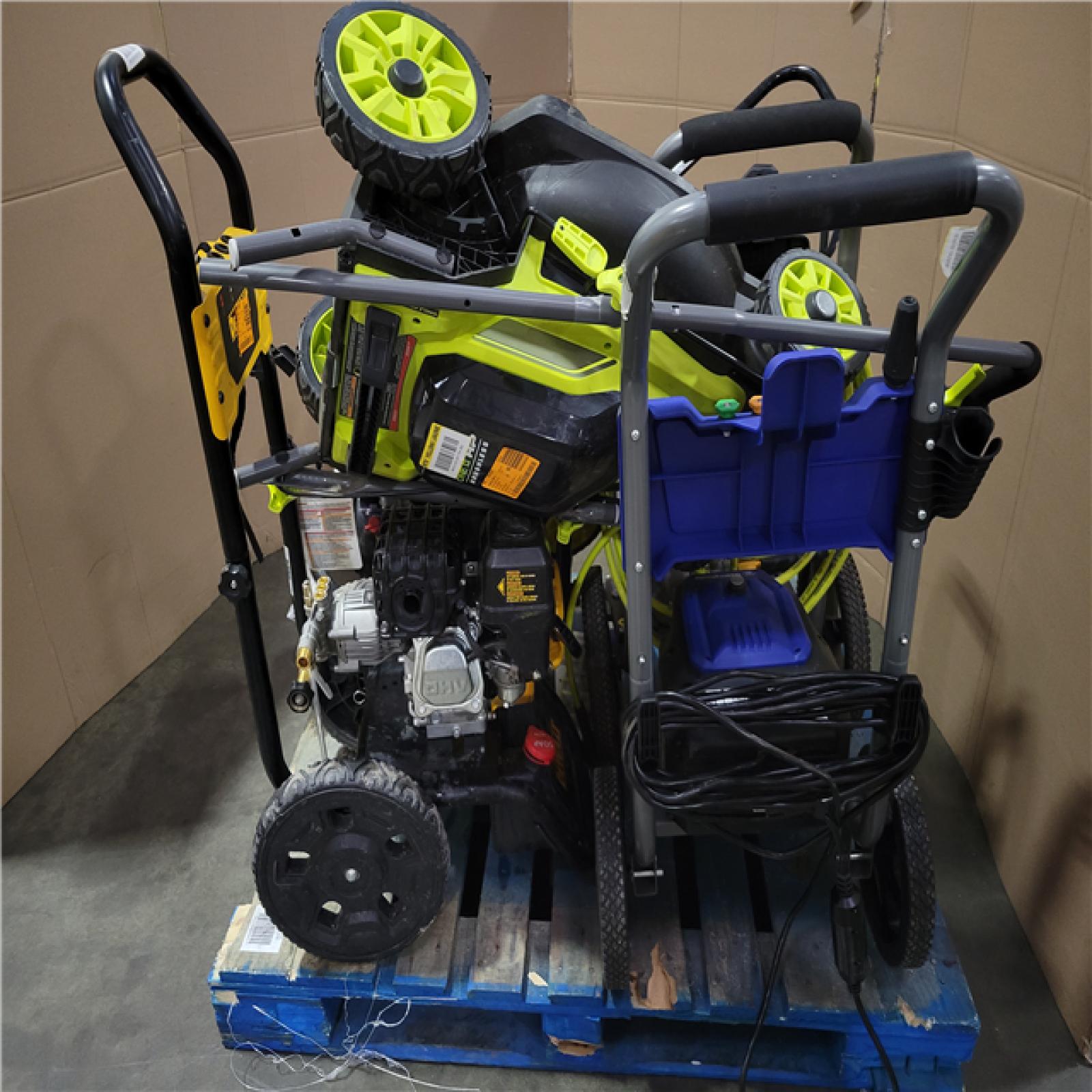 CALIFORNIA AS-IS OUTDOOR POWER EQUIPMENT