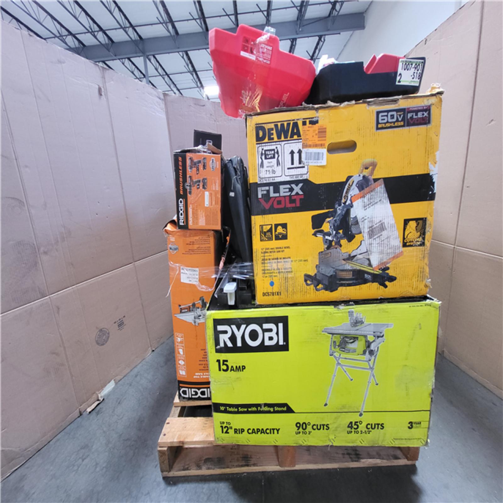 CALIFORNIA AS-IS TOOL PALLET