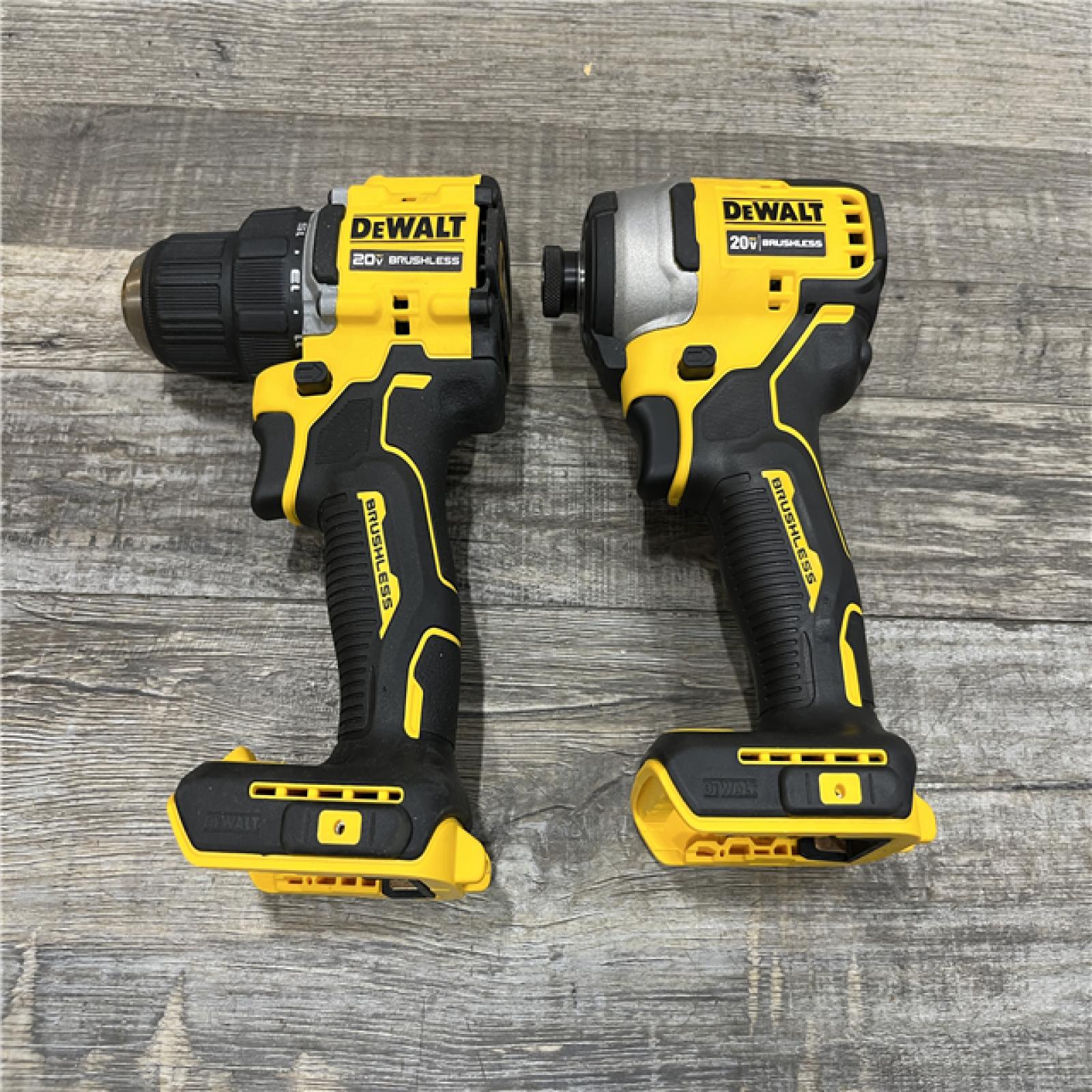 AS-IS DEWALT ATOMIC 20-Volt MAX Lithium-Ion Cordless Combo Kit
