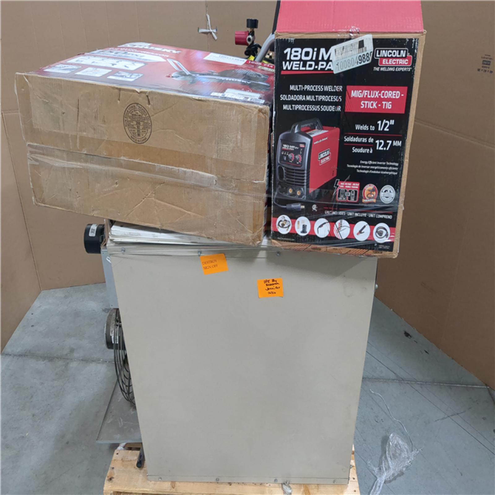 CALIFORNIA AS-IS OUTDOOR POWER EQUIPMENT