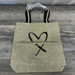 NEW - Victoria Secret Gold Tote Bag