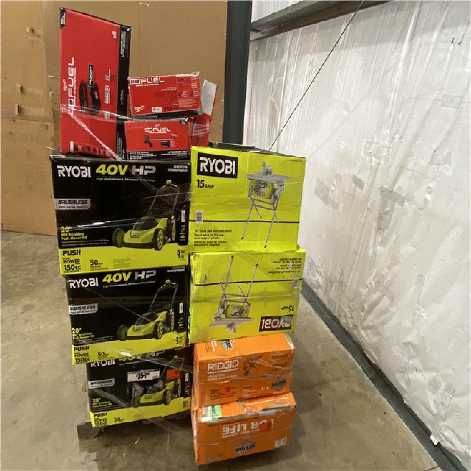 Houston Location AS IS - Tool Pallet