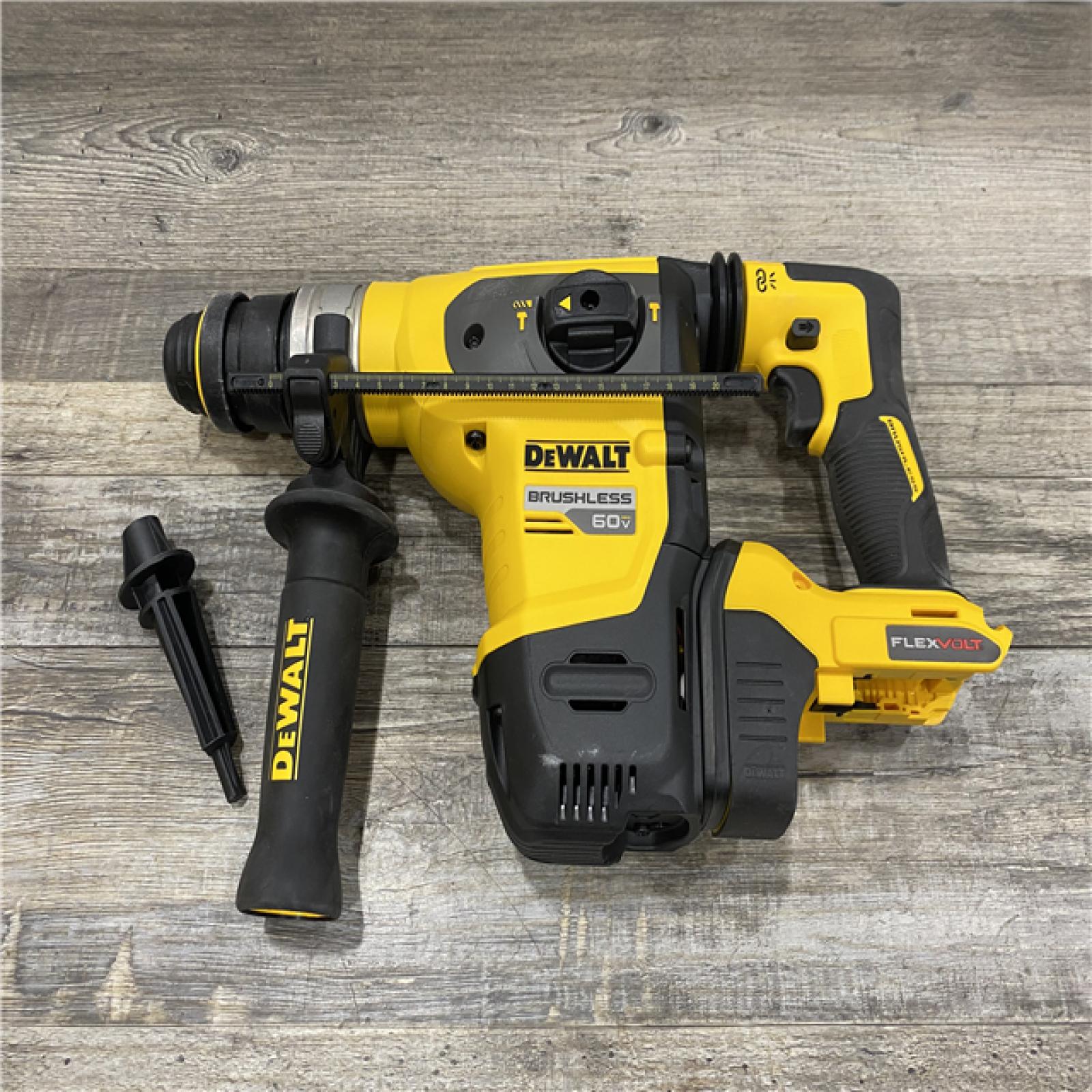 AS-IS DEWALT FLEXVOLT 60V MAX Cordless 1-1/4 in. SDS Plus Rotary Hammer (Tool Only)