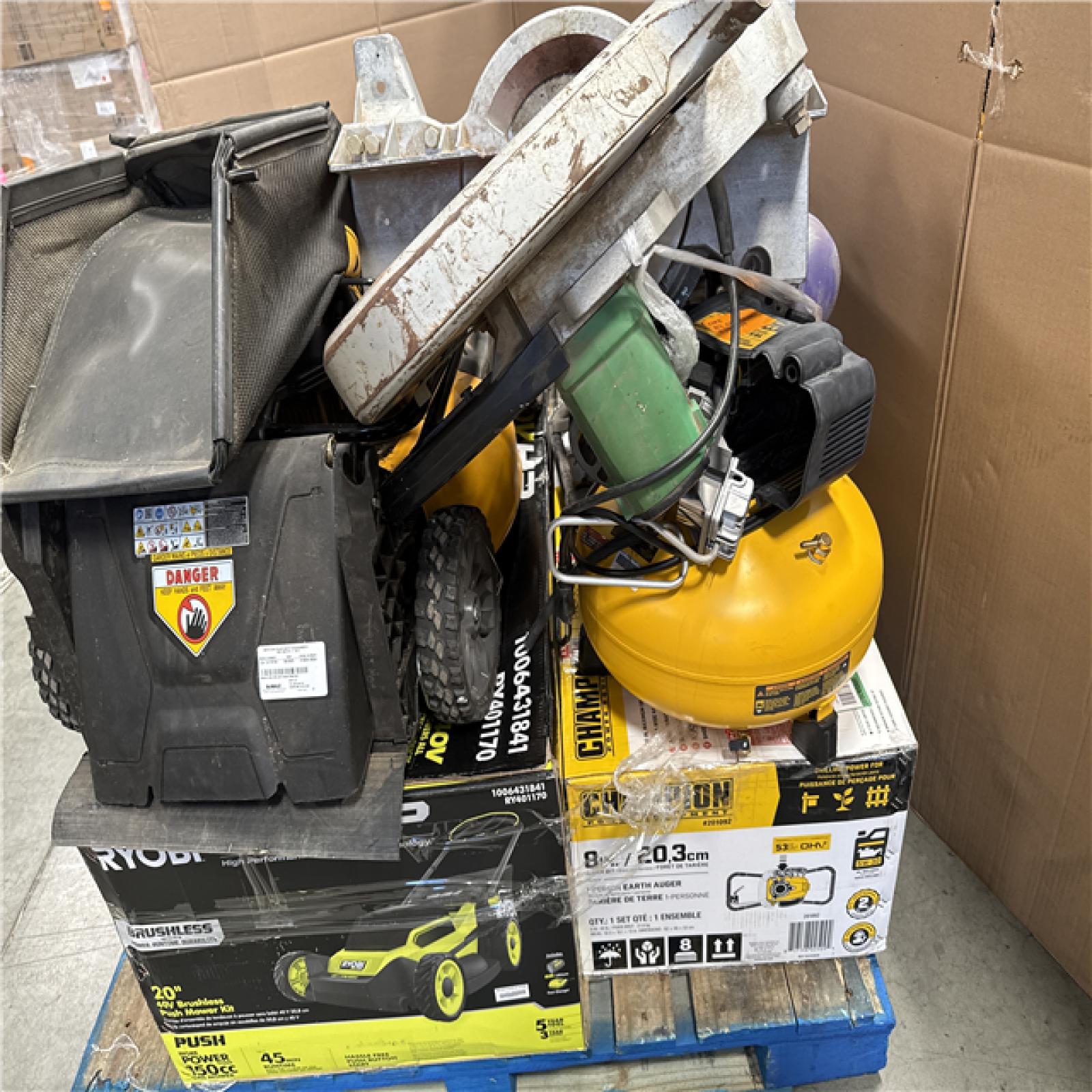 California AS-IS Outdoor Power Equipment
