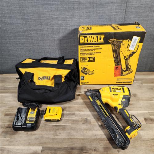 HOUSTON LOCATION - AS-IS DEWALT 20V MAX XR 15 Ga. Cordless 34 Deg Nailer 20 V