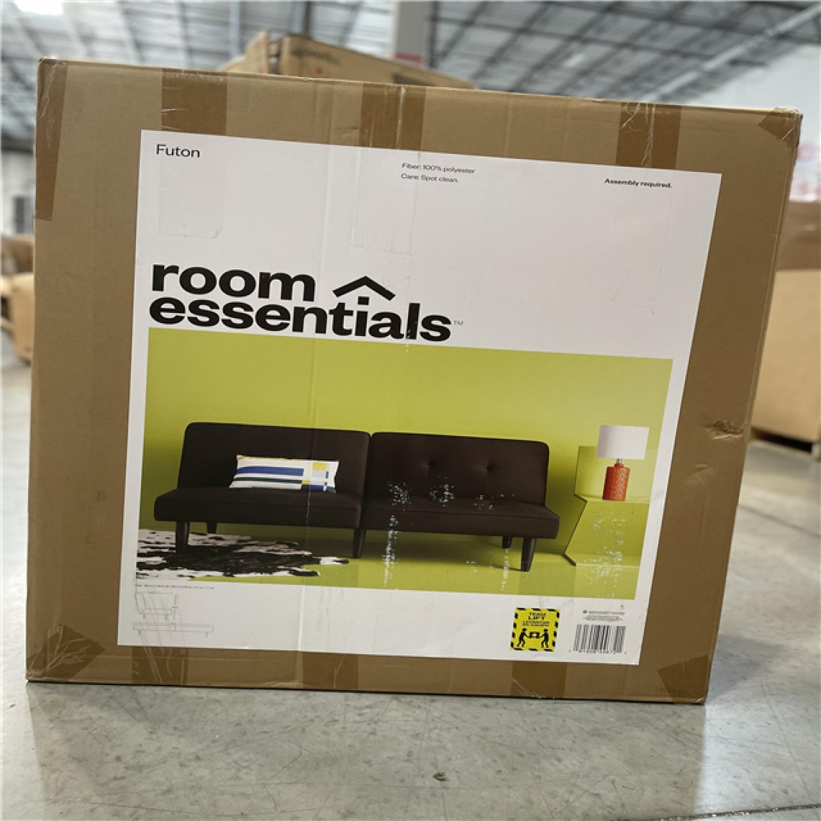 DALLAS LOCATION - NEW! Dorm Futon Sofa Black - Room Essentials