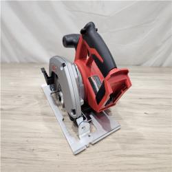 AS-IS Milwaukee FUEL 18V Lithium-Ion Brushless Cordless 6-1/2 in. Circular Saw (Tool-Only)