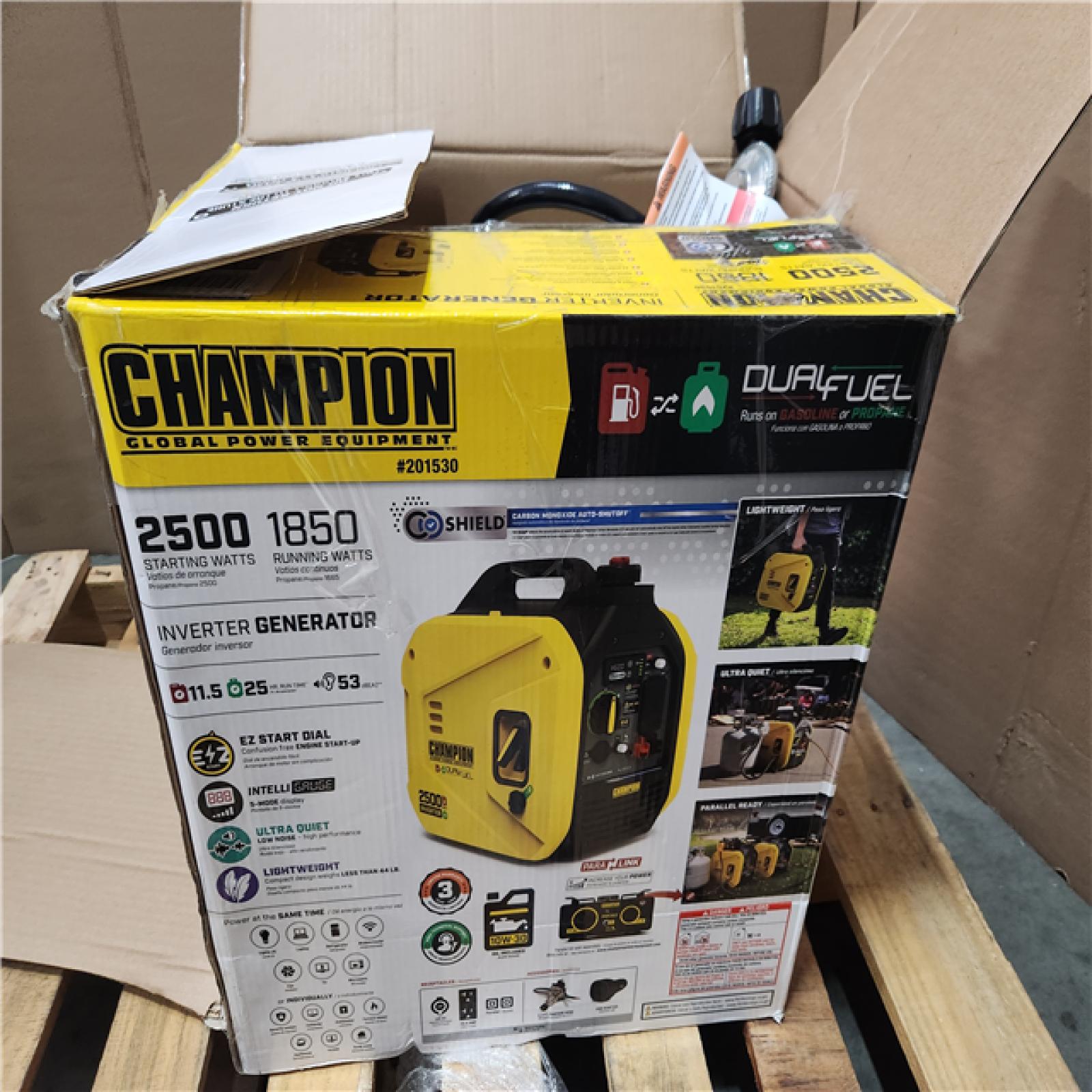CALIFORNIA AS-IS CHAMPION GENERATOR