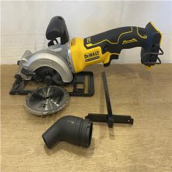 AS-IS DEWALT ATOMIC 20V MAX Cordless Brushless 4-1/2 in. Circular Saw (Tool Only)
