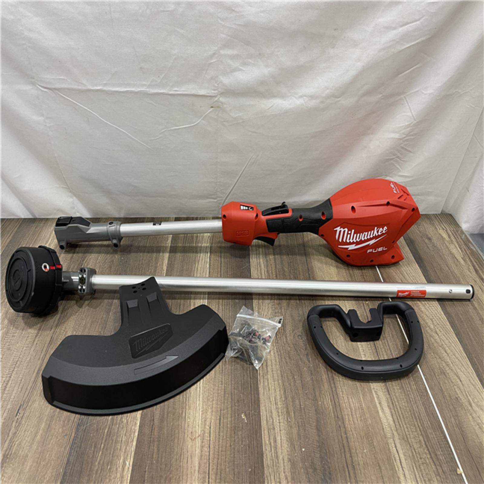 AS-IS Milwaukee FUEL 18V 16 in. Brushless Cordless Battery Powered String Trimmer with QUIK-LOK Attachment Capability (Tool-Only)