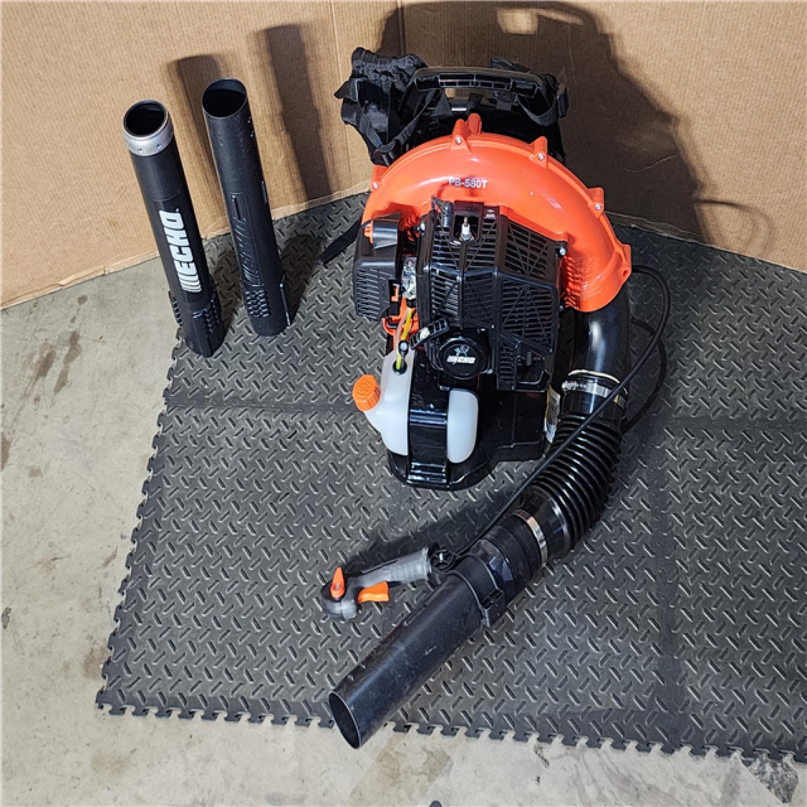 HOUSTON LOCATION - AS-IS ECHO 216 MPH 517 CFM 58.2cc Gas 2-Stroke Backpack Leaf Blower with Tube Throttle