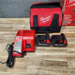HOUSTON LOCATION - AS-IS Milwaukee 18V Lithium-Ion Cordless Drill Driver/Impact Driver Combo Kit