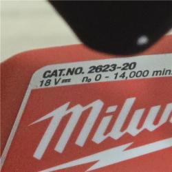 AS-IS Milwaukee M18 18V Cordless 3-1/4 in. Planer (Tool-Only)