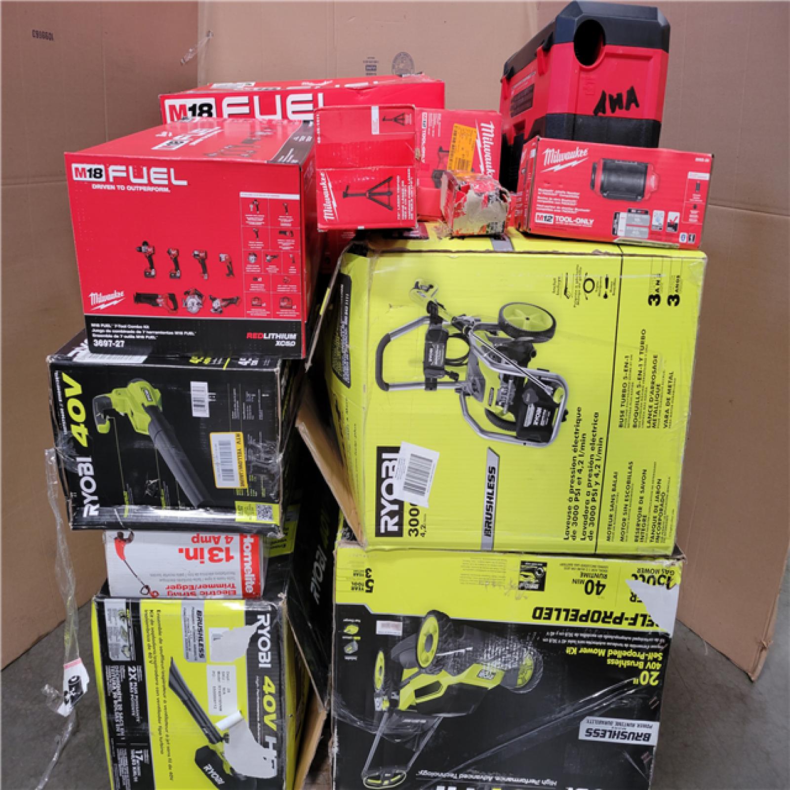 CALIFORNIA AS-IS TOOL PALLET