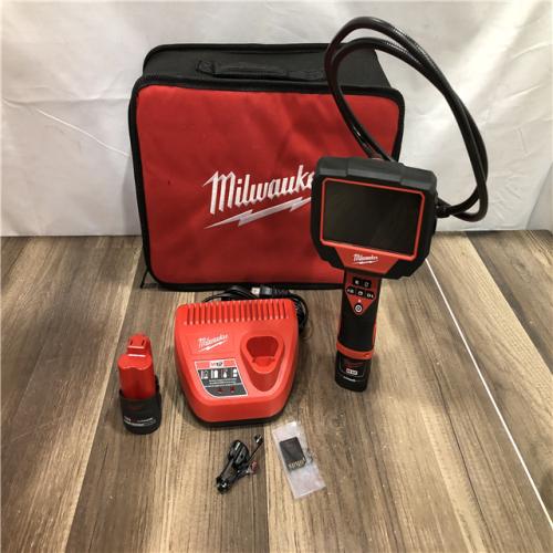 AS-IS Milwaukee 12V Lithium-Ion Cordless M-SPECTOR 360-Degree 4 ft. Inspection Camera Kit