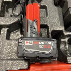 AS-IS Milwaukee 12-Volt Lithium-Ion Cordless Green 250 ft. 3-Plane Laser Level Kit