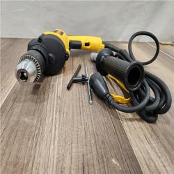 AS-IS DEWALT 7.8 Amp Corded 1/2 in. Variable Speed Reversible Hammer Drill