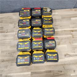 HOUSTON LOCATION - AS-IS DEWALT BATTERY PACK QTY - 15