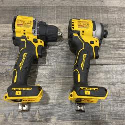 AS-IS DEWALT ATOMIC 20-Volt MAX Lithium-Ion Cordless Combo Kit