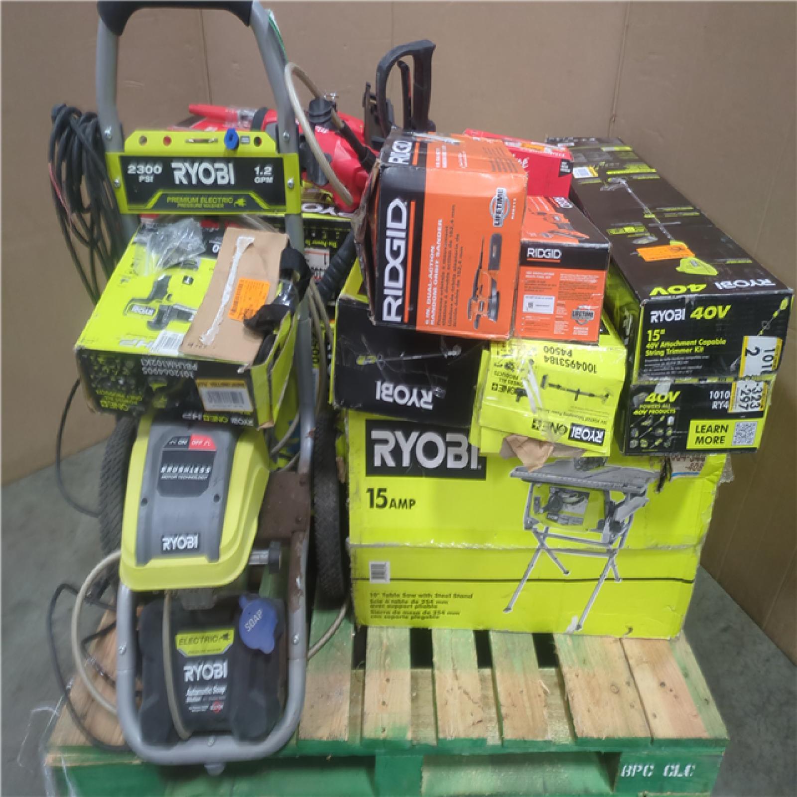 CALIFORNIA AS-IS TOOL PALLET