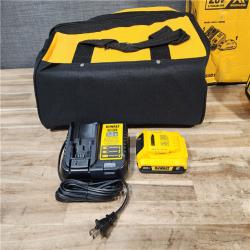 HOUSTON LOCATION - AS-IS DEWALT 20V MAX XR Lithium-Ion Cordless 2-1/2 in. 15-Gauge Finish Nailer Kit
