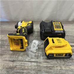 AS-IS DEWALT Atomic 20V Max Lithium-Ion Brushless Cordless Compact 1/4 in. Impact Driver Kit