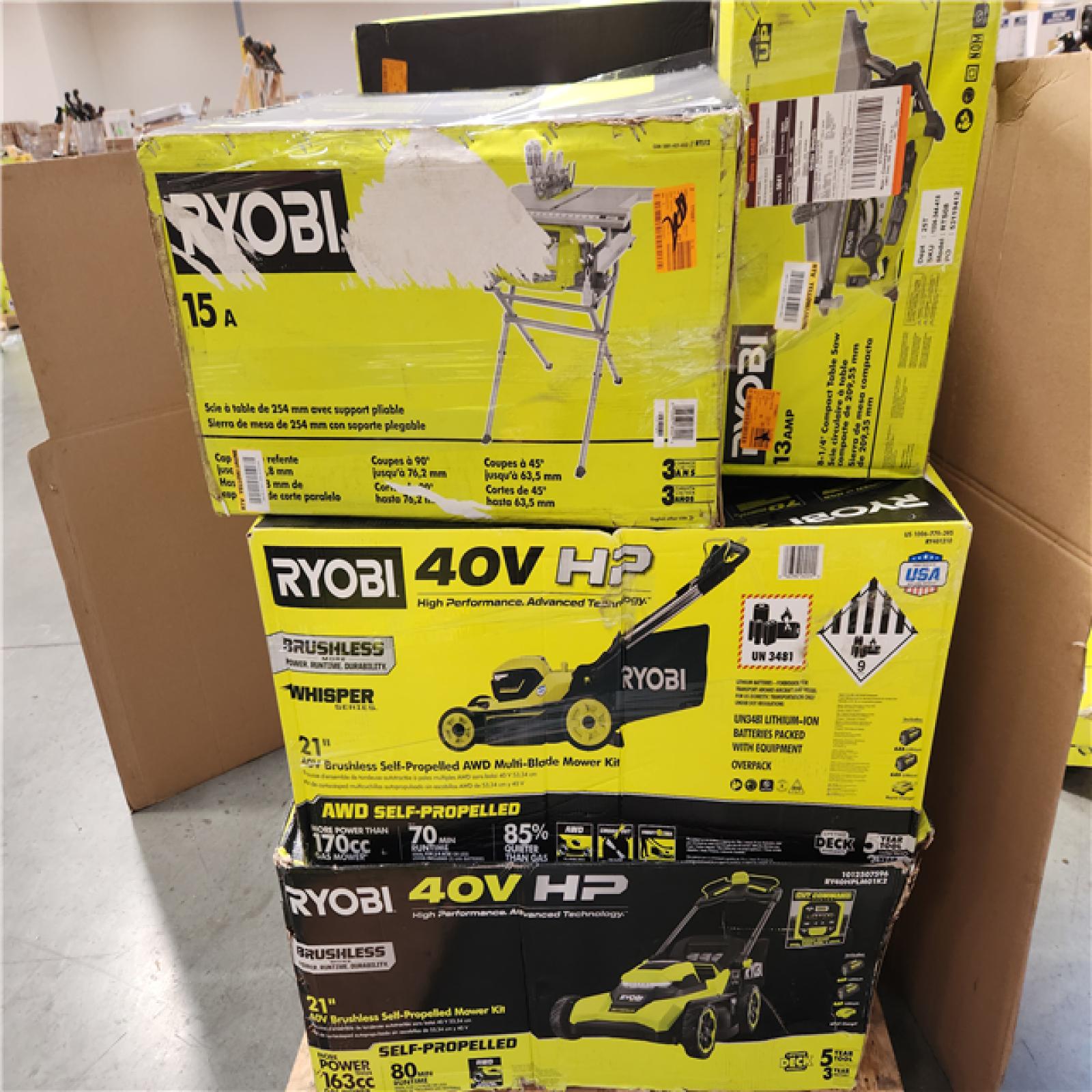 California AS-IS TOOL PALLET