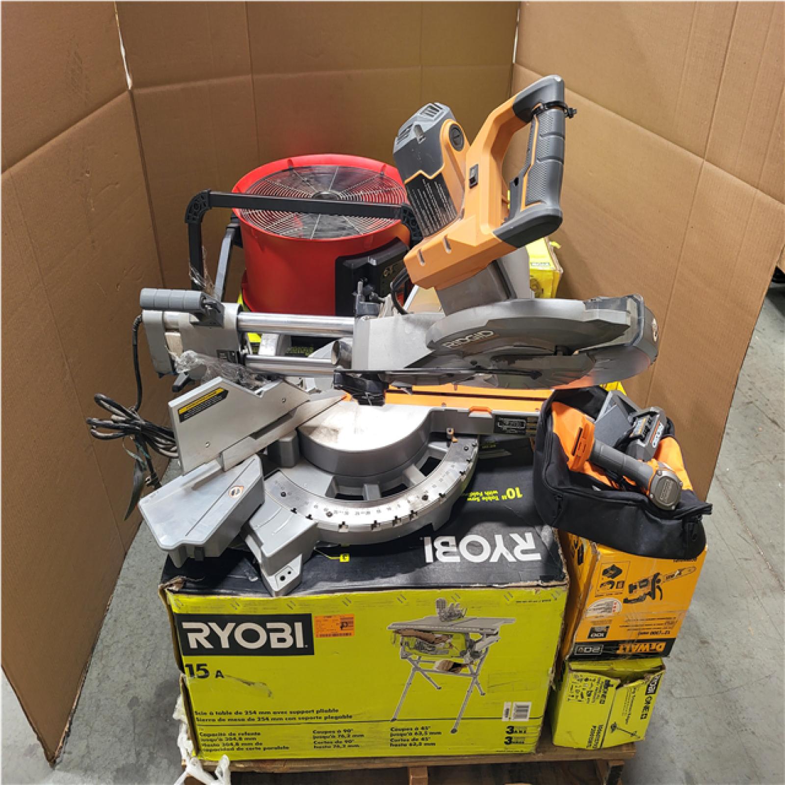 CALIFORNIA- AS-IS TOOL PALLET