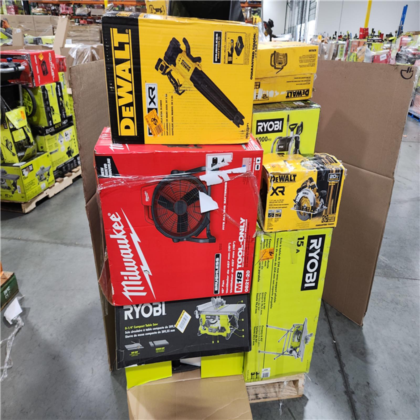 CALIFORNIA AS -IS  TOOL PALLET