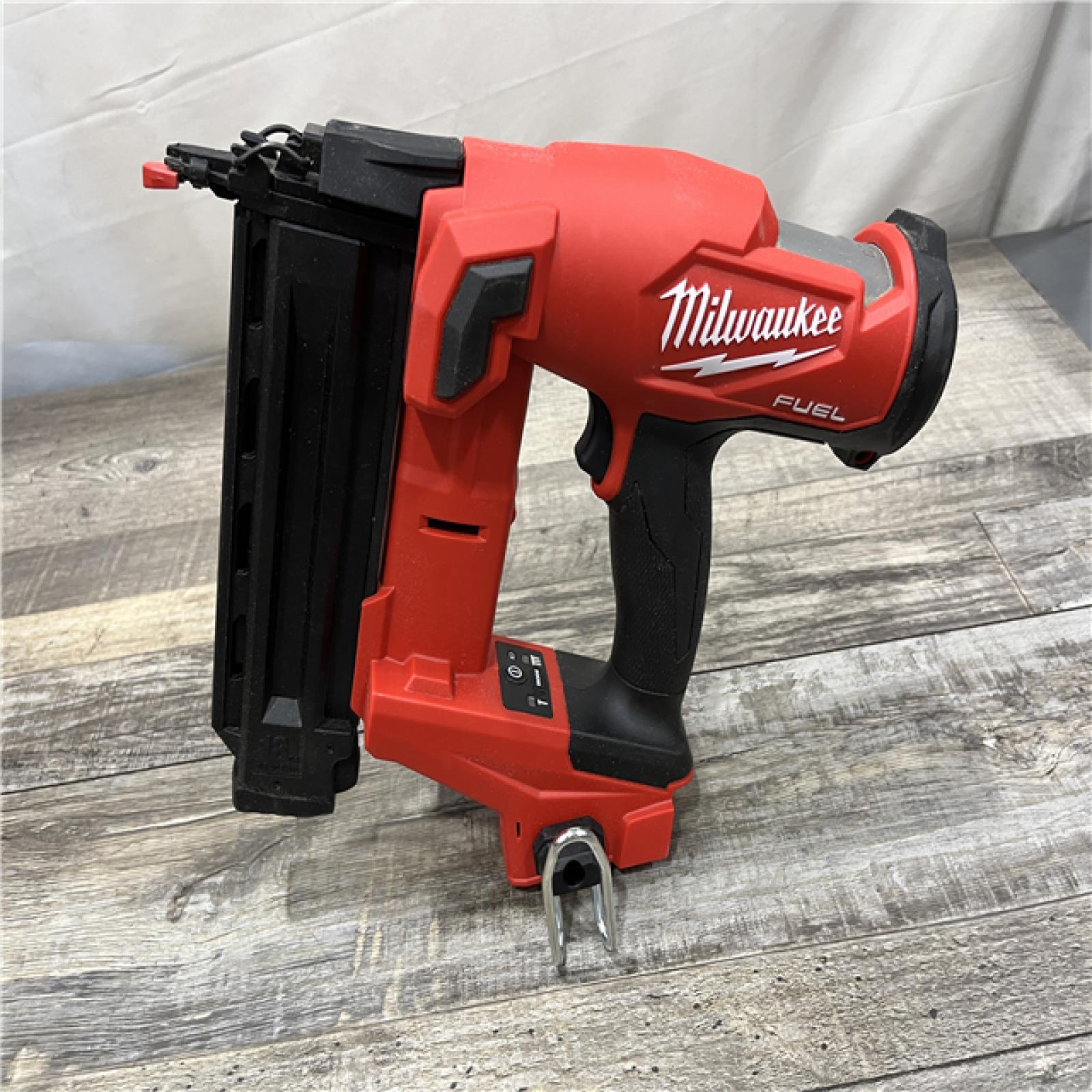 AS-IS Milwaukee FUEL 18-Volt Lithium-Ion Brushless Cordless Gen II 18-Gauge Brad Nailer (Tool-Only)
