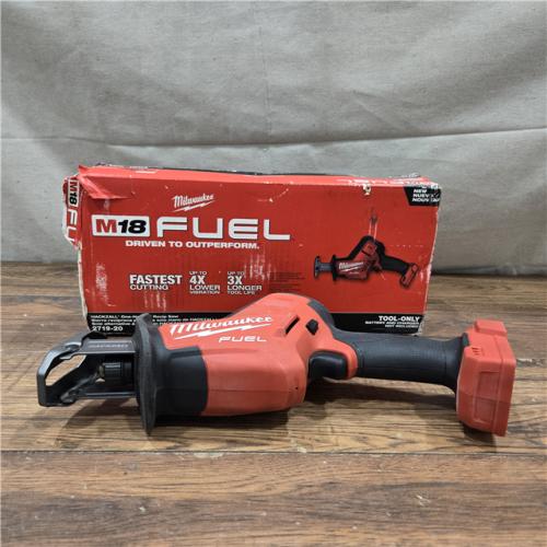 AS-IS Milwaukee 2719-20 18V FUEL HACKZALL Lithium-Ion Brushless Cordless Reciprocating Saw (Tool Only)