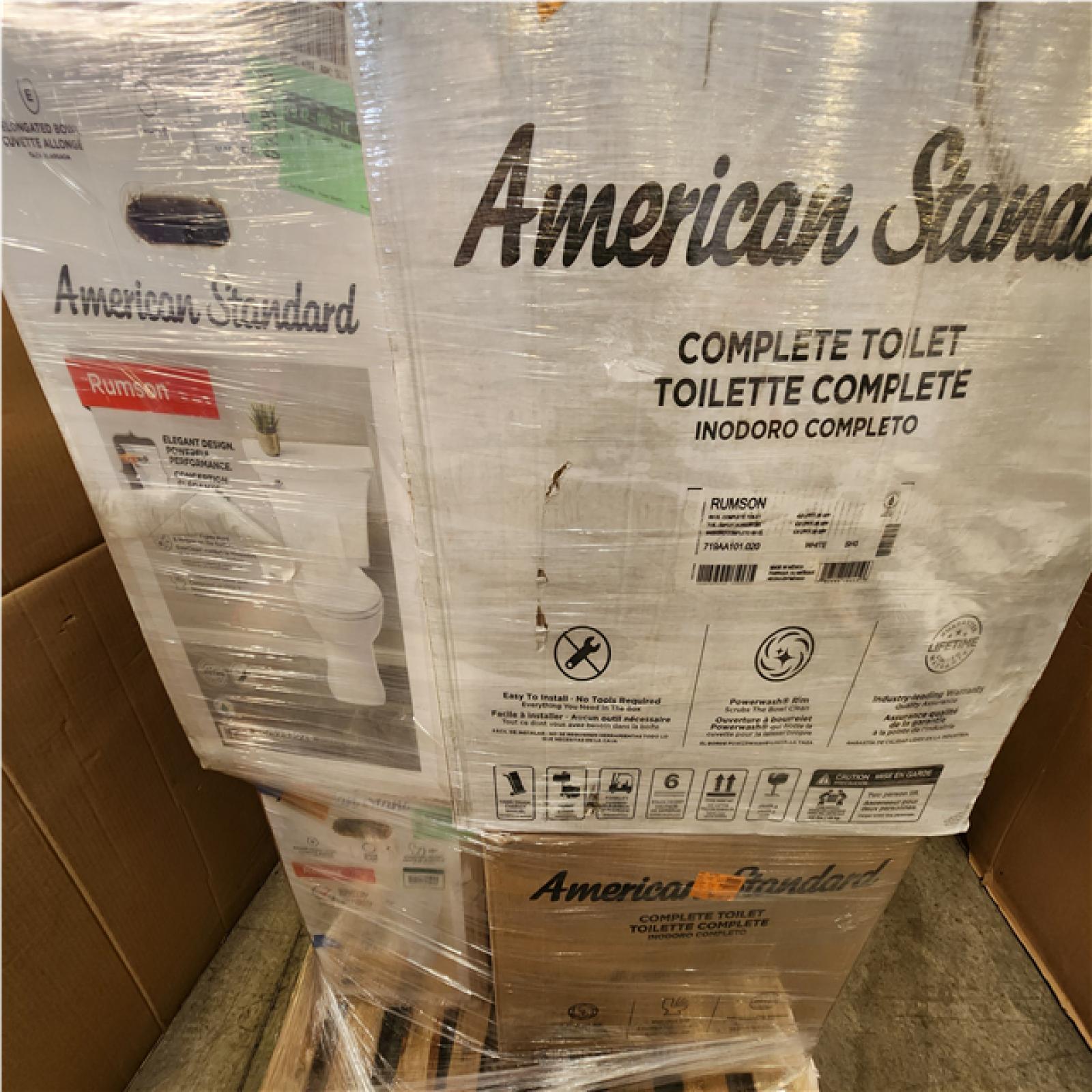 Phoenix AS-IS Mixed American Standard Toilets