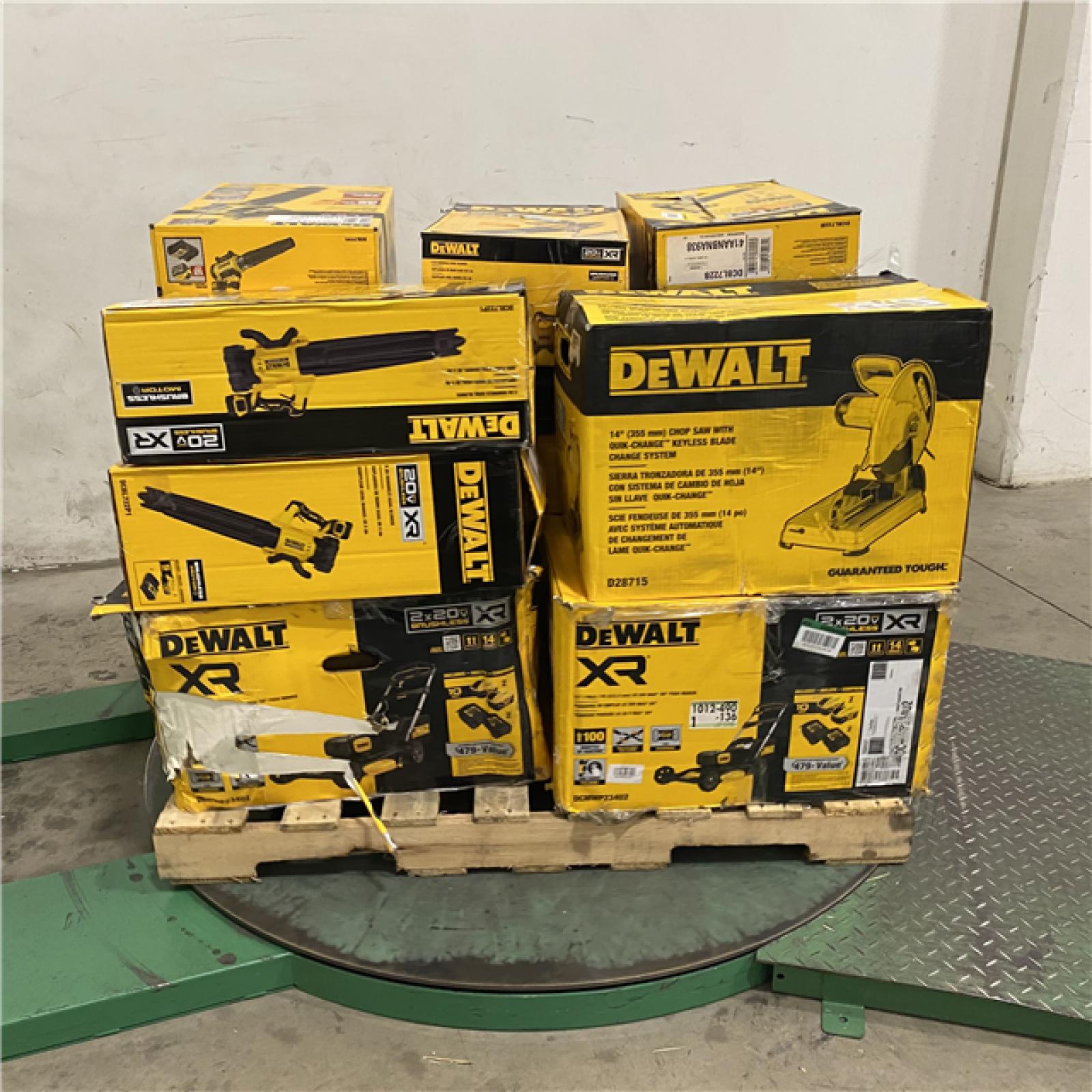 Dallas Location - As-Is DEWALT Tool Pallet