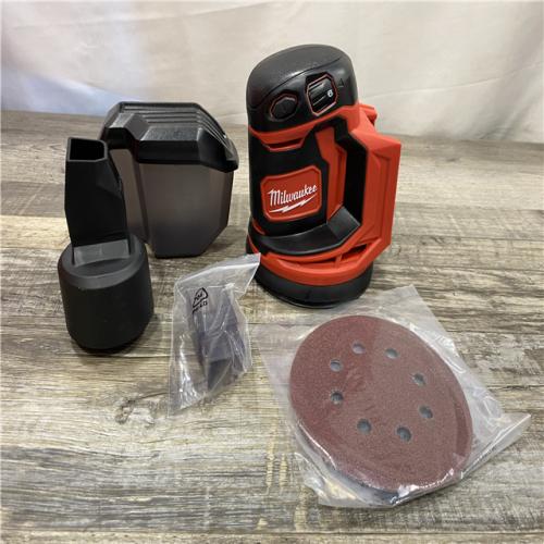 AS-IS Milwaukee 18V Lithium-Ion Cordless 5 in. Random Orbit Sander (Tool-Only)