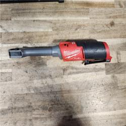HOUSTON LOCATION - AS-IS Milwaukee FUEL INSIDER 12V Lithium-Ion Brushless Cordless 1/4 in. - 3/8 in. Extended Reach Box Ratchet (Tool-Only)