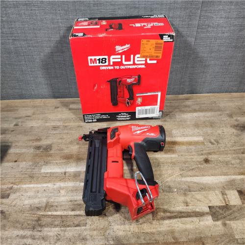 HOUSTON LOCATION - AS-IS (APPEARS LIKE NEW) Milwaukee FUEL 18-Volt Lithium-Ion Brushless Cordless Gen II 18-Gauge Brad Nailer (Tool-Only)