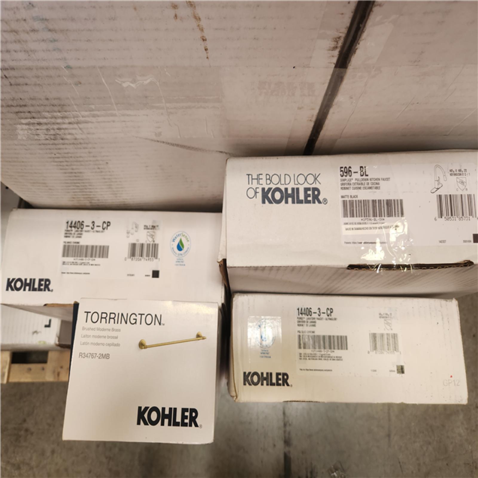 Phoenix AS-IS Pallet of Assorted Kohler Goods