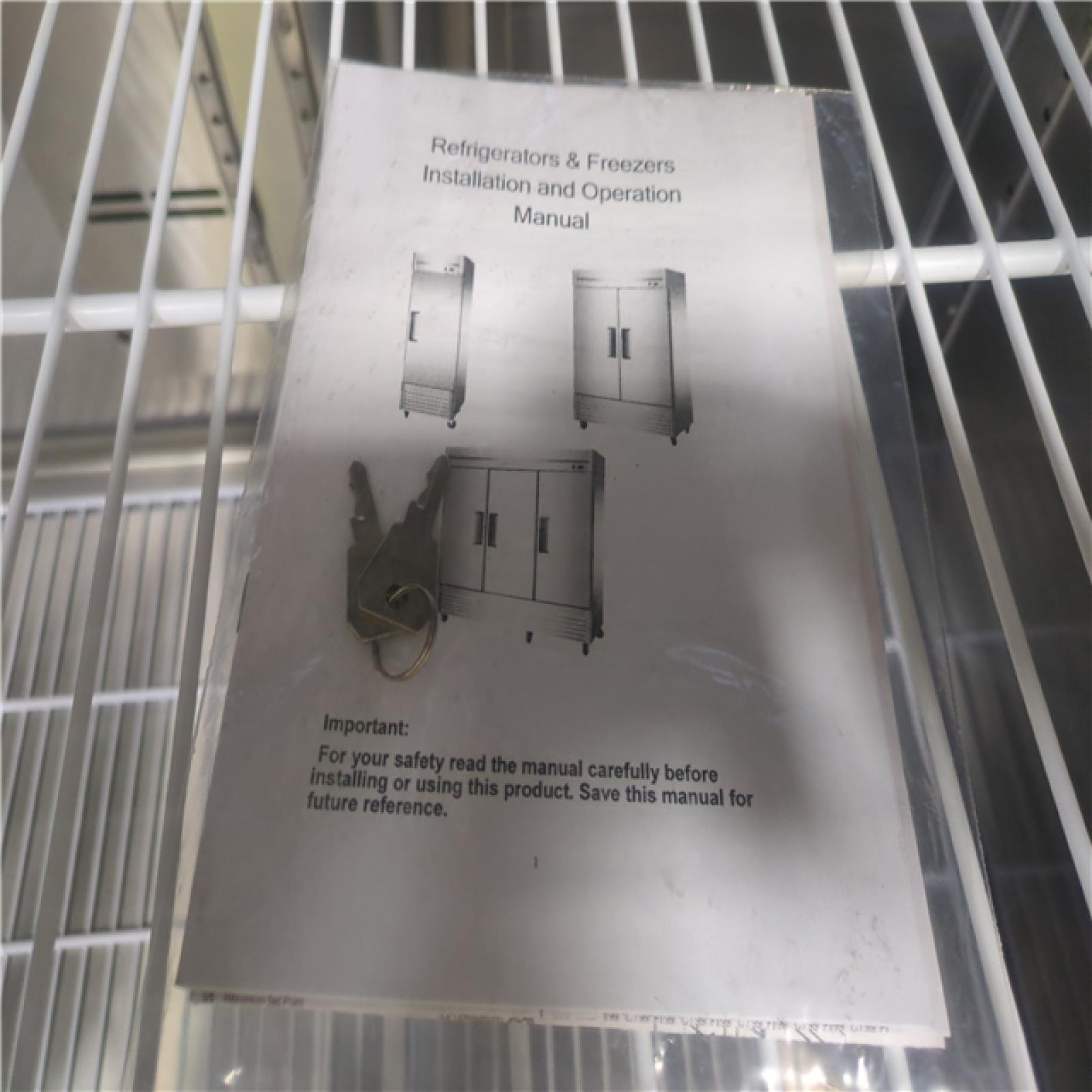 CALIFORNIA AS-IS SINOWER COMMERCIAL FREEZER