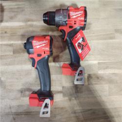 HOUSTON LOCATION - AS-IS (APPEARS LIKE NEW) MILWAUKEE M18 FUEL 18V Lithium-Ion Brushless Cordless Hammer Drill and Impact Driver Combo Kit (2-Tool) with 2 Batteries