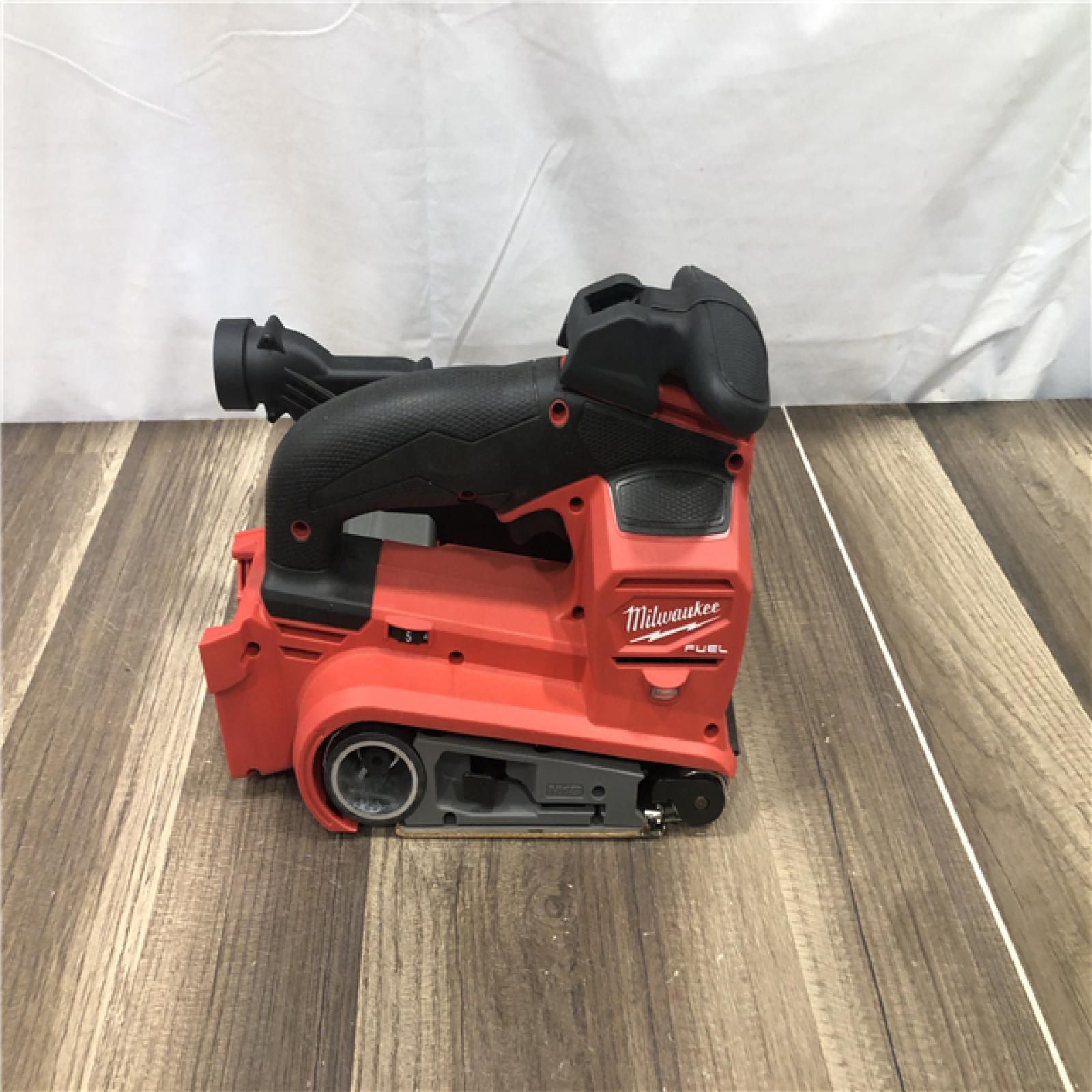 AS-IS Milwaukee FUEL 18-Volt Lithium-Ion Cordless Belt Sander (Tool-Only)