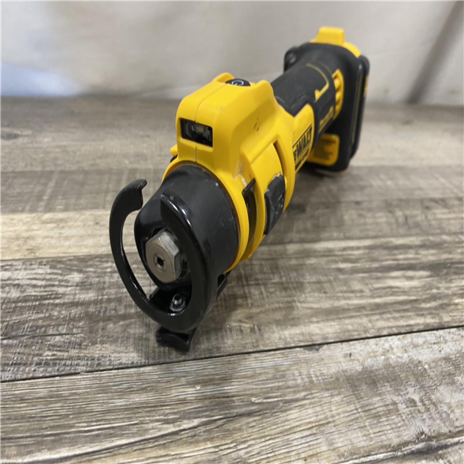 AS-IS DEWALT XR 20V Lithium-Ion Cordless Rotary Drywall Cut-Out Tool (Tool Only)