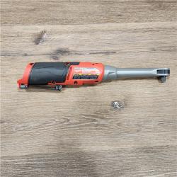AS-IS Milwaukee 12V M12 FUEL Lithium-Ion Brushless Cordless 3/8 Extended Reach High Speed Ratchet (Tool Only)